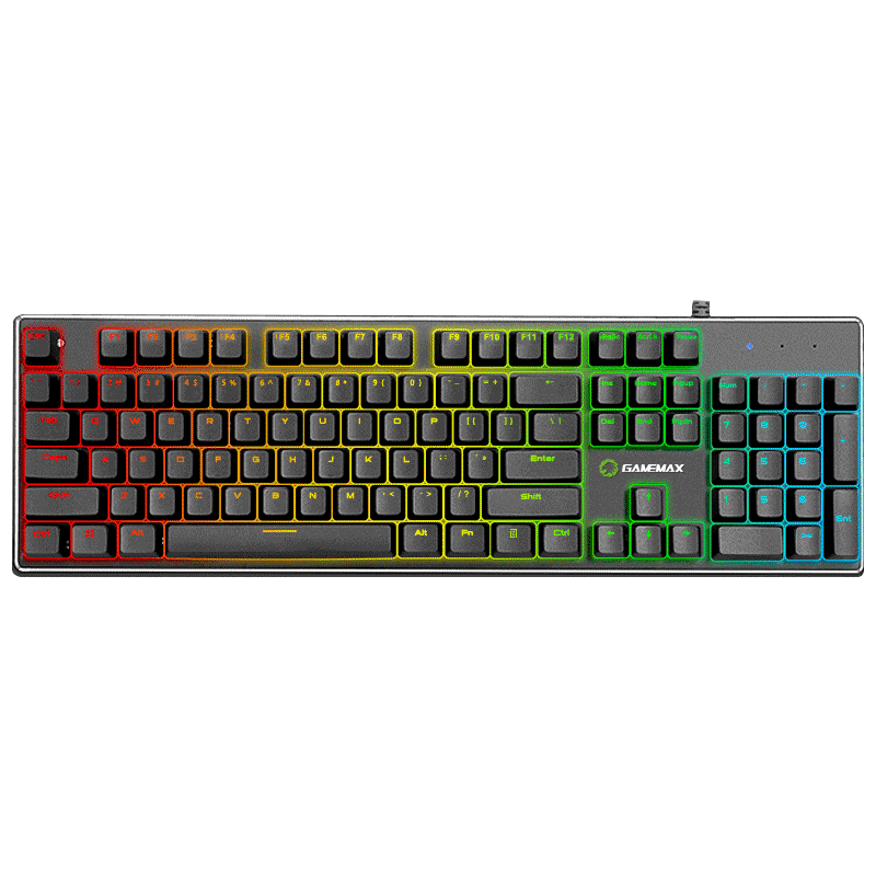 Teclado Gamer Mecánico Gamemax Kg901 Rgb (Ingles) 1