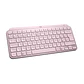 Teclado Logitech Mx Keys Mini Rosado Inalambrico Bluetooth - Miniatura 2