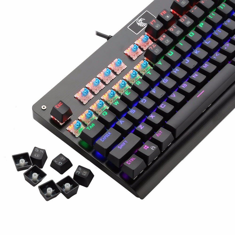 Teclado Mecánico Gamer E-Yooso Falcon Z77 Sw Blue 3