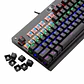 Teclado Mecánico Gamer E-Yooso Falcon Z77 Sw Blue - Miniatura 3