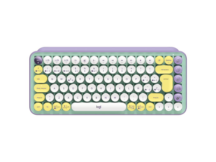 Teclado Mecánico Inalámbrico Logitech Pop Keys Daydream 1