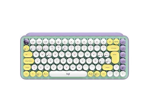 Teclado Mecánico Inalámbrico Logitech Pop Keys Daydream