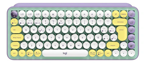 Teclado Mecanico Logitech Pop Keys Menta Emojis Day Dream Color Del Teclado Daydream Idioma Español España Español Latinoamérica
