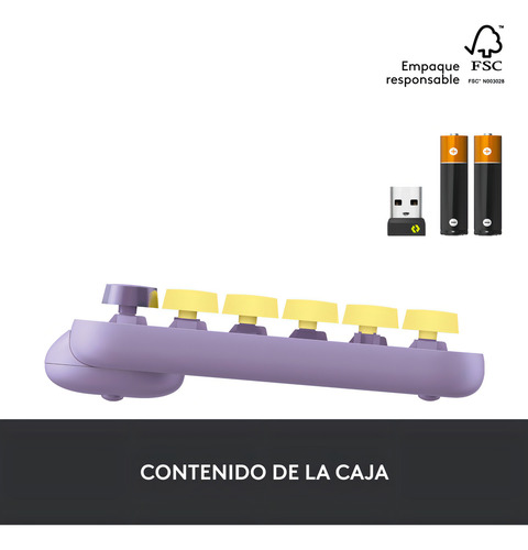 Teclado Mecanico Logitech Pop Keys Menta Emojis Day Dream Color Del Teclado Daydream Idioma Español España Español Latinoamérica 9