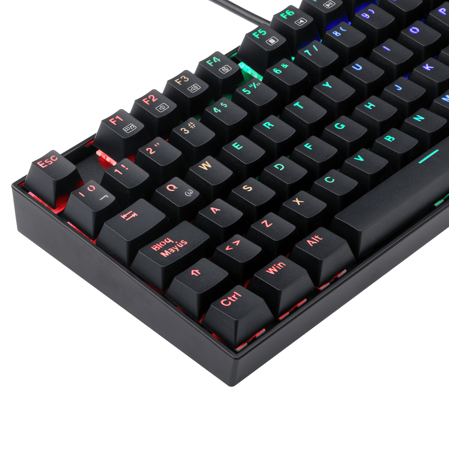 Teclado Mecánico Redragon Kumara K552 Rgb Switch Red 2