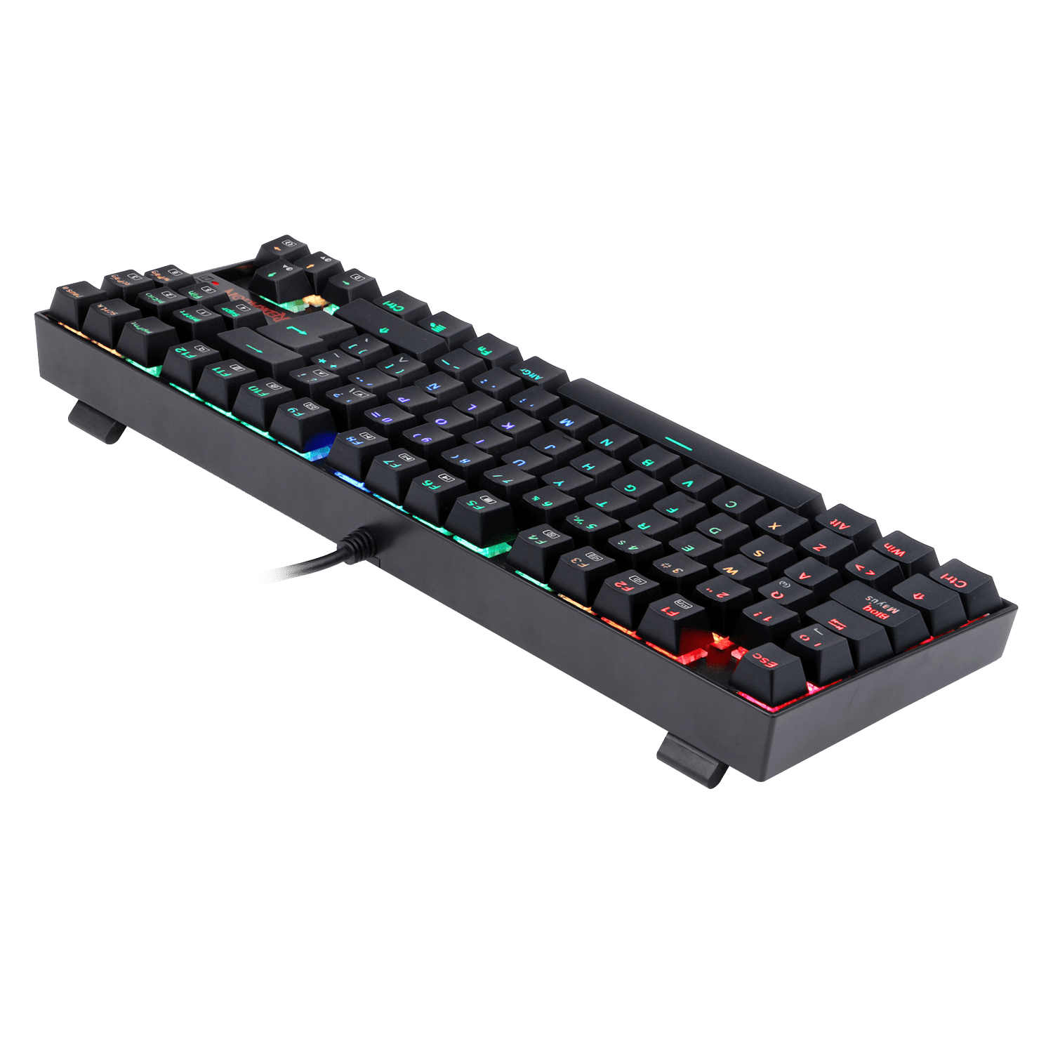 Teclado Mecánico Redragon Kumara K552 Rgb Switch Red 4