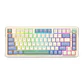 Teclado Mecánico Redragon Ucal Pro K673 Rgb Inalámbrico Beige Sw Red - Miniatura 4
