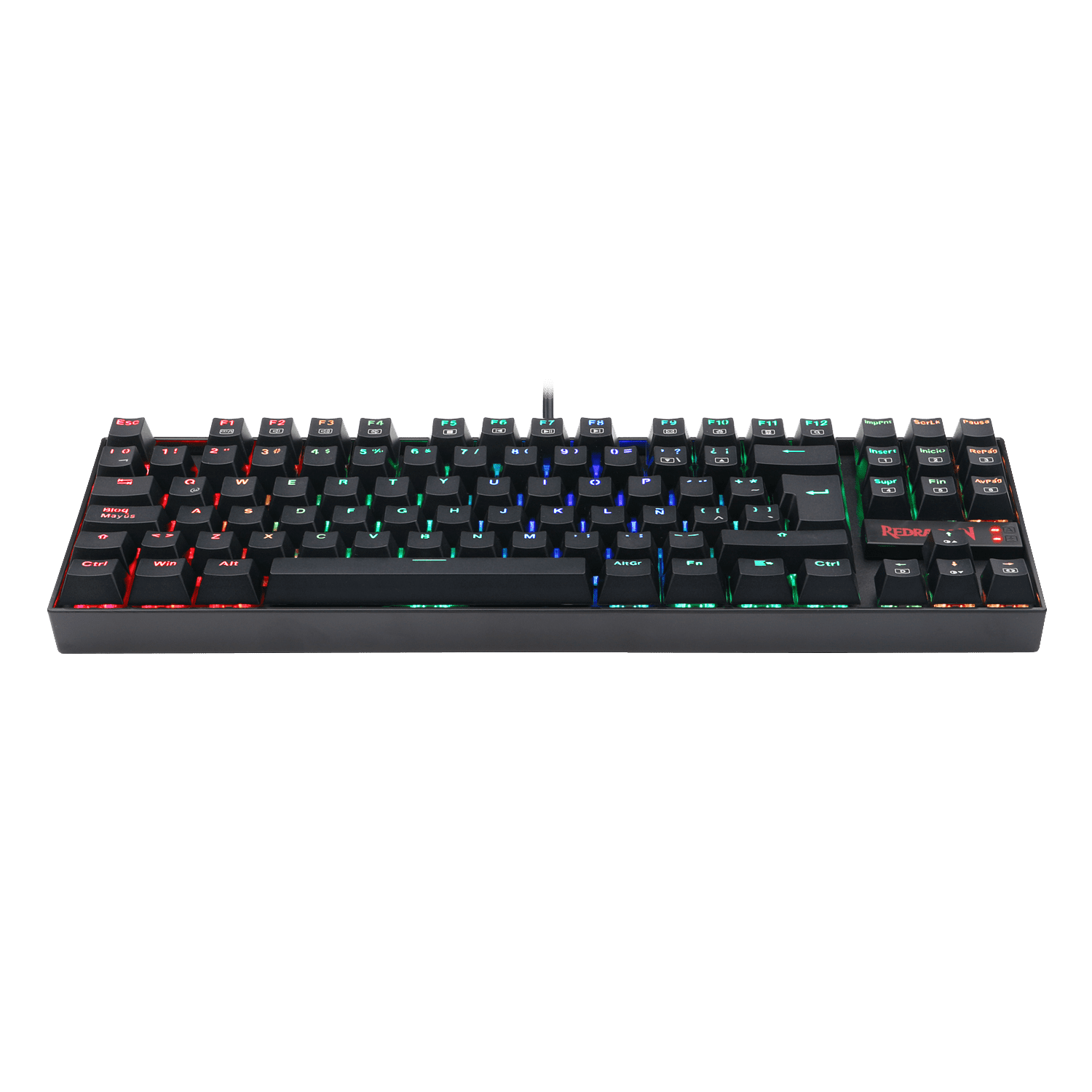 Teclado Mecánico Redragon Kumara K552 Rgb Switch Red 6