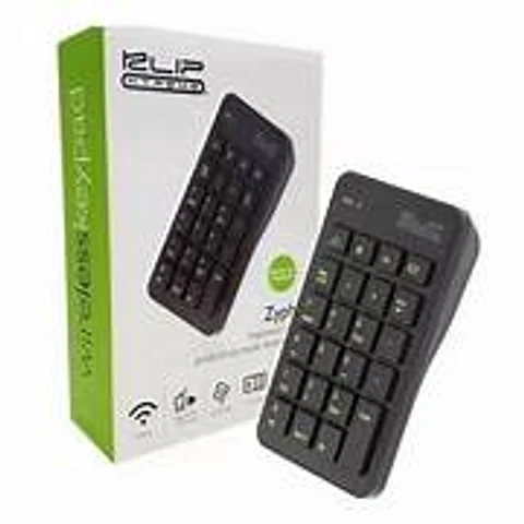 Teclado Numérico Inalámbrico Klip Xtreme Zypher, Wireless, Usb Plug&Play