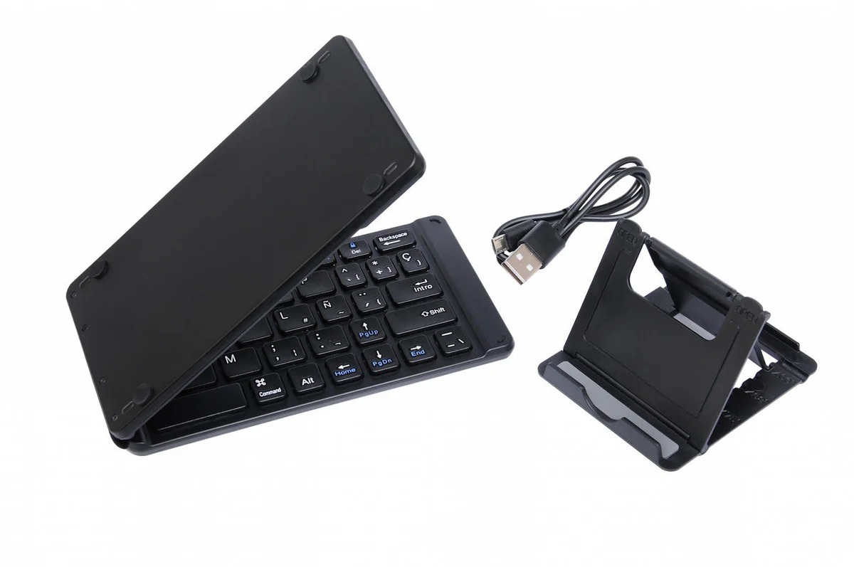 Teclado Mini Pegable Bluetooth Th-100505 Tecmaster 4