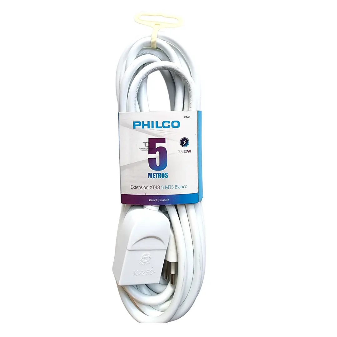 Alargador 5Mt Xt48  Blanco Philco 3