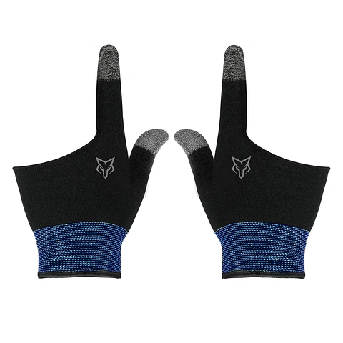 Guantes De Juego De Fibra De Plata Sarafox