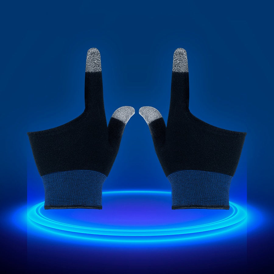 Guantes De Juego De Fibra De Plata Sarafox 3