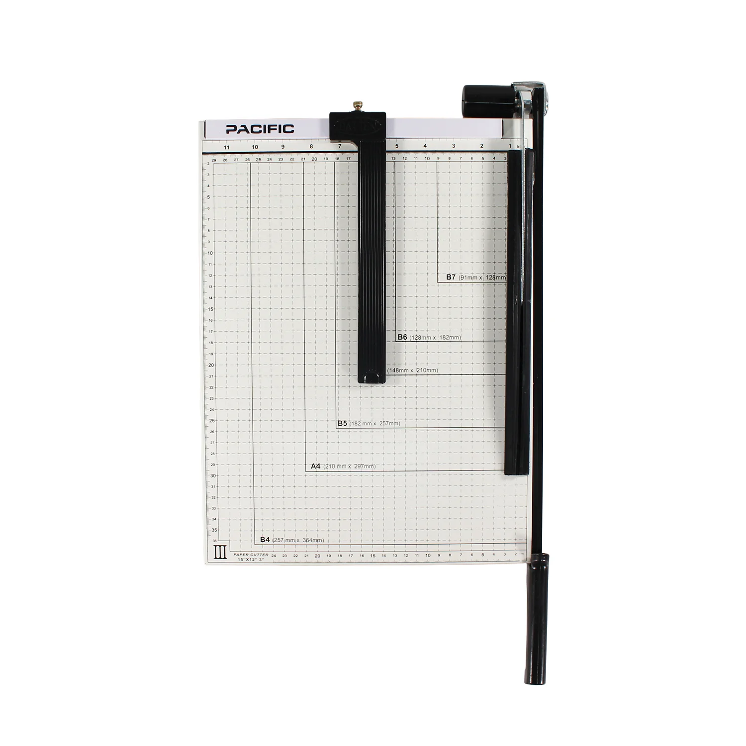 Guillotina Para Cortar Papel A4 Paco1174 Sin Tira De Precisión 3