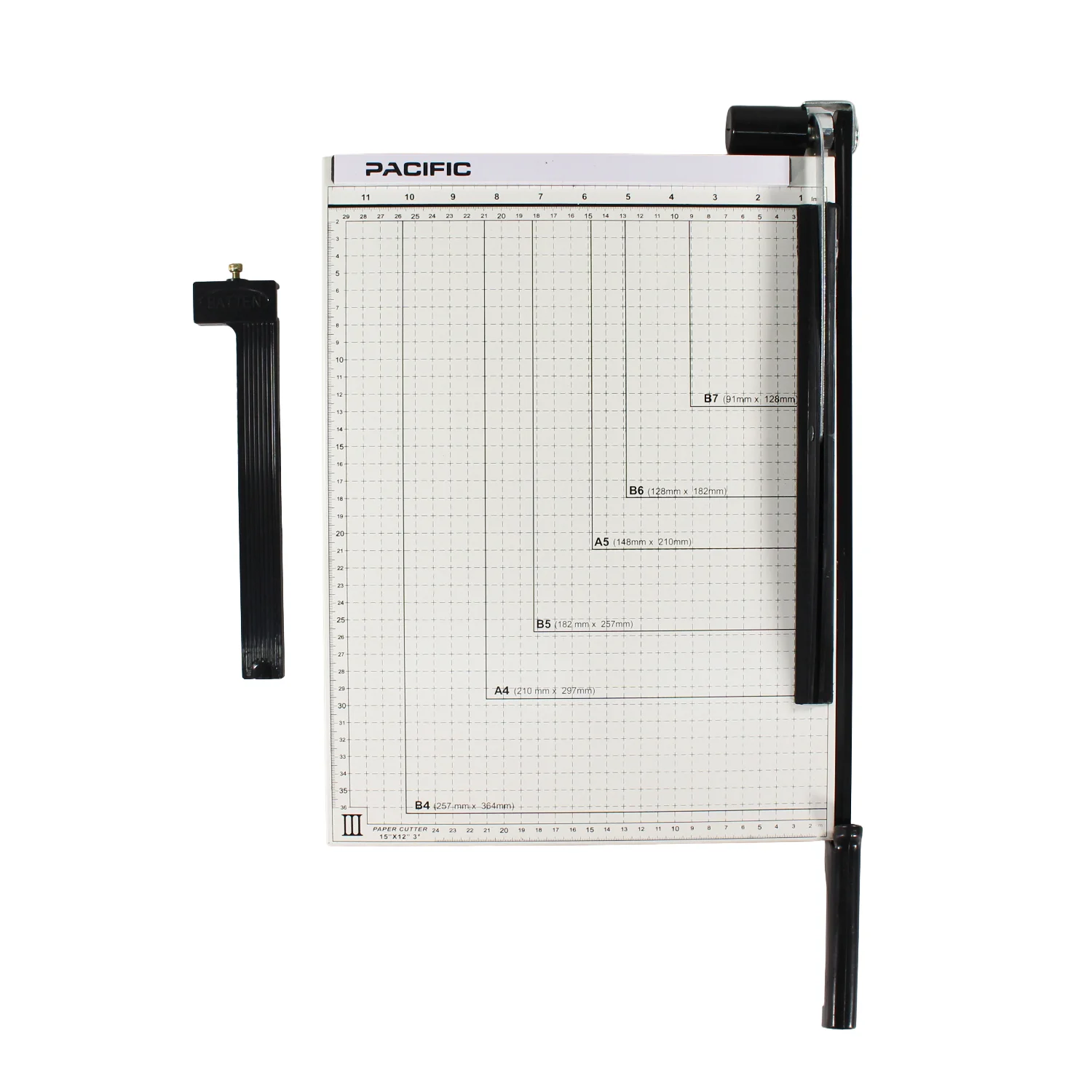 Guillotina Para Cortar Papel A4 Paco1174 Sin Tira De Precisión 4