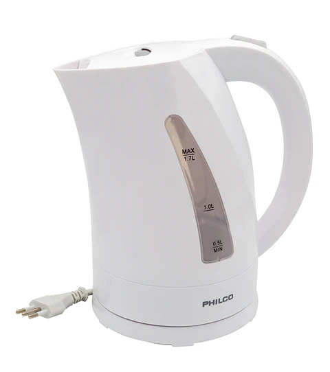 Hervidor Electrico 1.7Lts Blanco Philco
