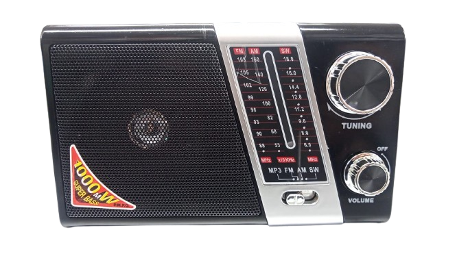 Radio Portátil Am/Fm Carga Solar Batería Litio Tl-635 1