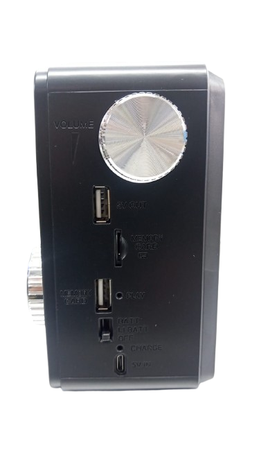 Radio Portatil Am/Fm Carga Solar Tl-637 Tecnolab 3