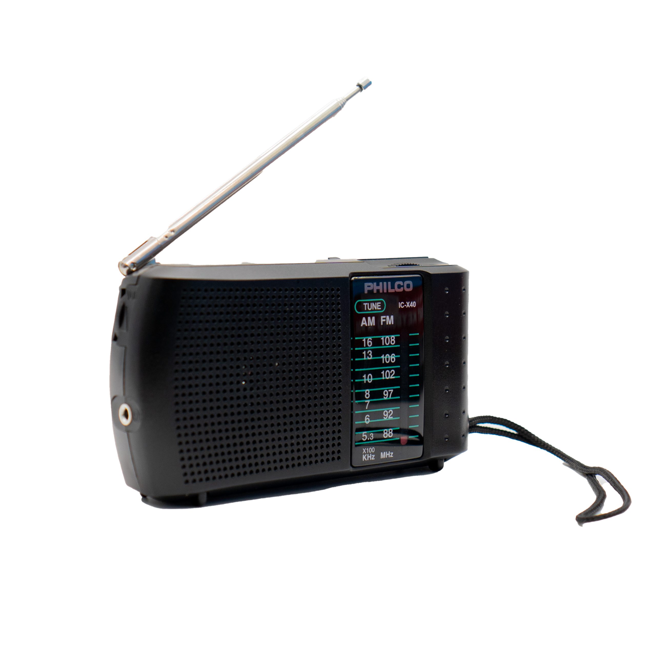 Radio Portatil Am/Fm Icx-40 Philco 1