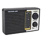 Radio Portátil Con Carga Solar Am/Fm Tl-636 Tecnolab - Miniatura 2