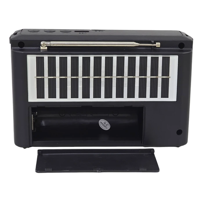 Radio Portátil Con Carga Solar Am/Fm Tl-636 Tecnolab 6