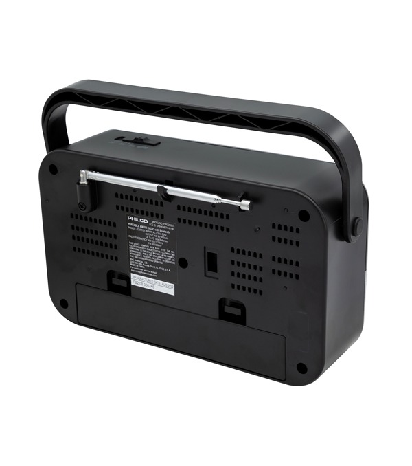 Radio Portatil Pjr2200 Bt Am Fm  Philco 4
