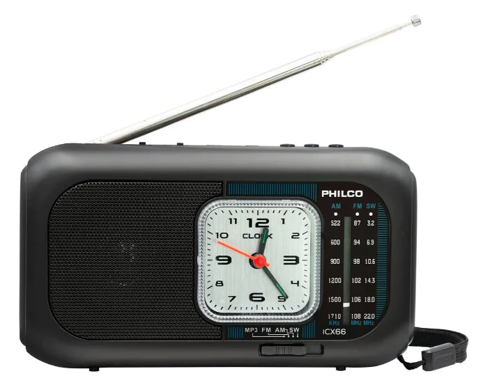 Radio Solar De Emergencia Bt Philco Icx66 5