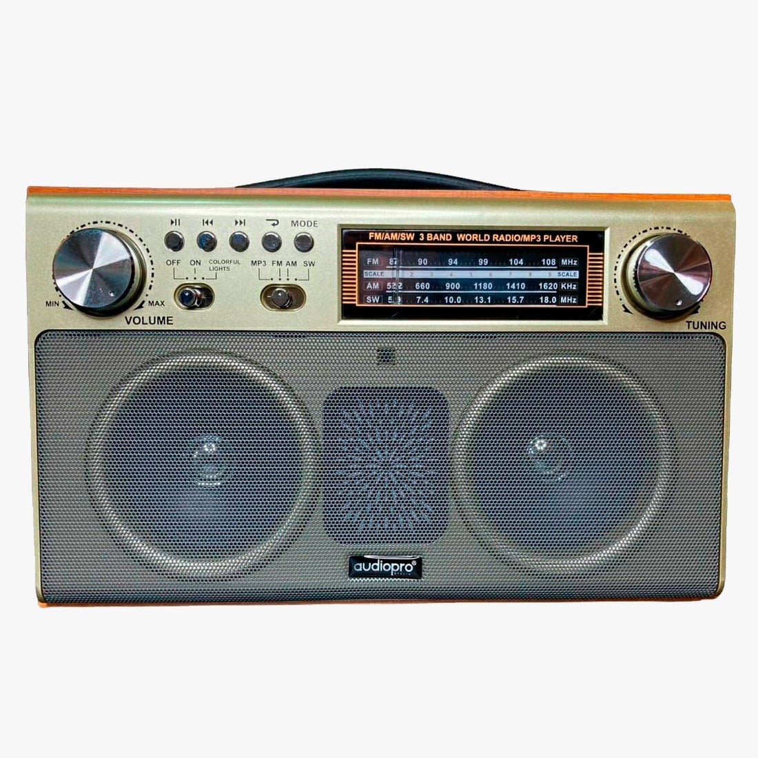 Radio Vintage Audiopro Portatil Ap02056 1