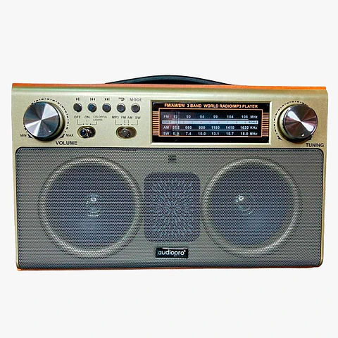 Radio Vintage Audiopro Portatil Ap02056