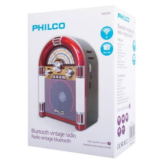 Radio Vintage Philco Rockola Grande Vw452 2