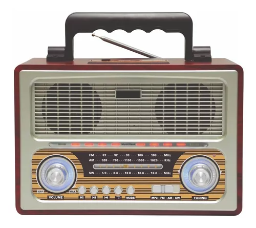 Radio Vintage Portatil Ap02055 Audiopro 2