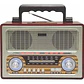 Radio Vintage Portatil Ap02055 Audiopro - Miniatura 2