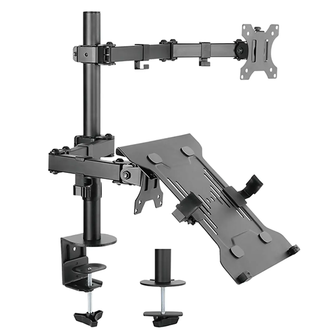 Soporte Monitor Y Notebook Para Mesa 13