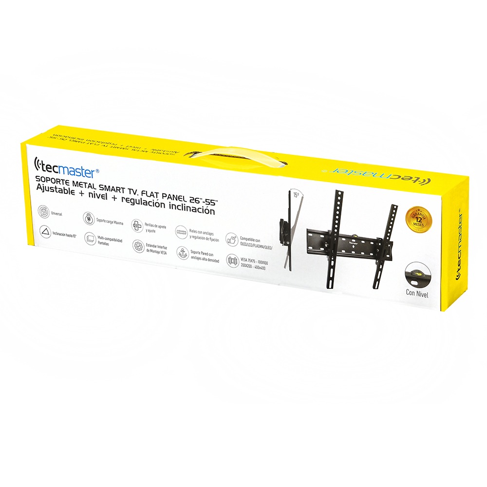 Soporte Metal Smart Tv Flat Panel 26