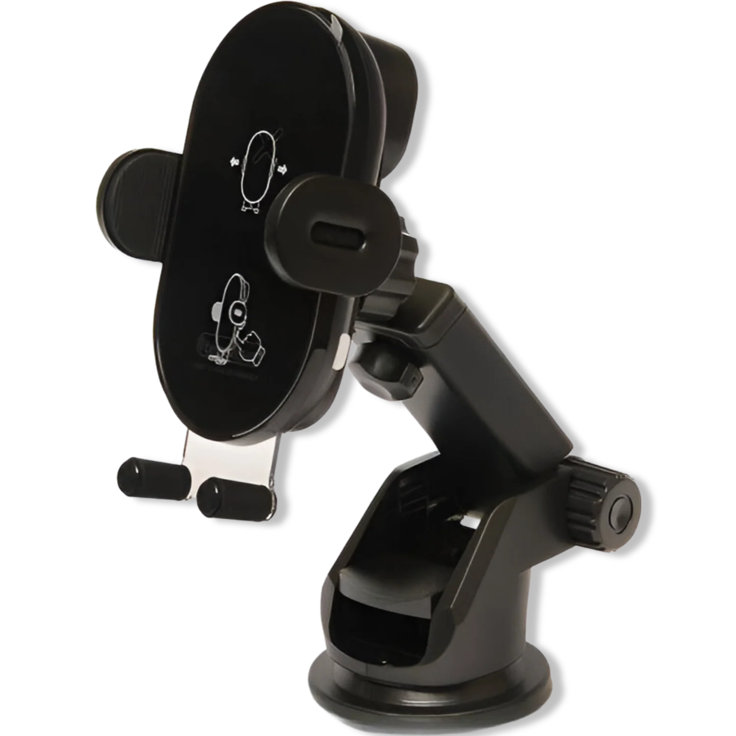 Soporte Para Celular  De Auto Tm-200543 Cargador 15W Tecmaster 6