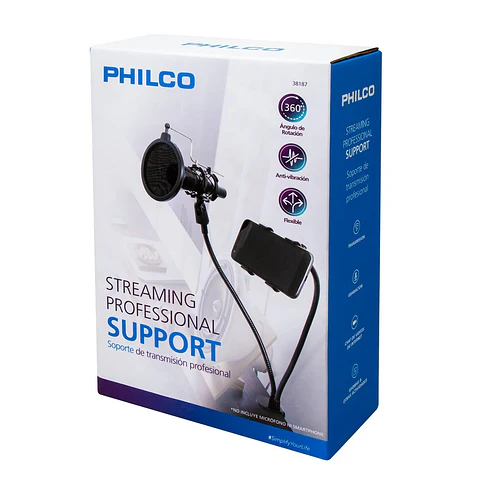 Stand Para Studio Microphone 38187 Philco