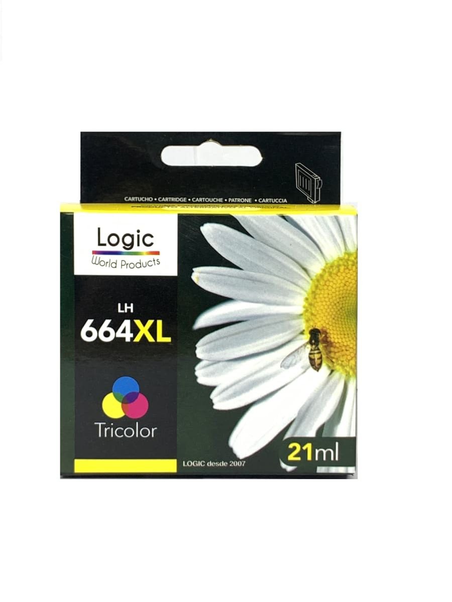Tinta Alternativa H664Xl Cl Logic 3