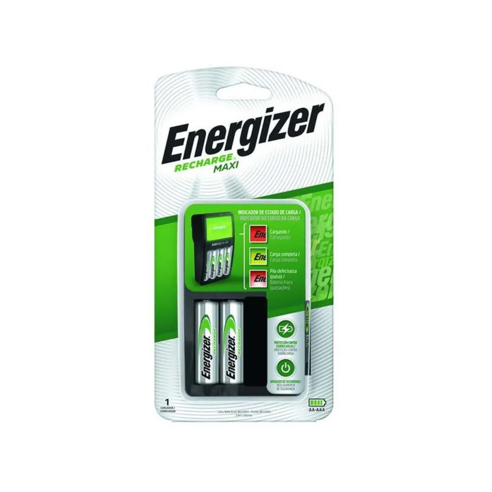 Cargador Para 4 Pilas Aa Y Aaa Energizer 1