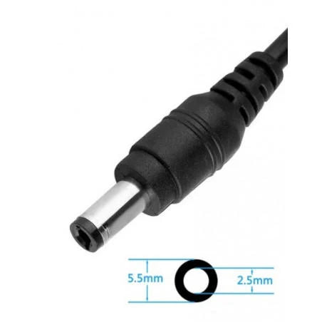 Cargador Notebook Para Toshiba 19V 3.42A 65W 5.5*2.5M Utek 2