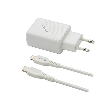 Cargador Tipo C A Lightning 20 W Philco