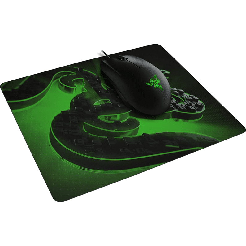 Combo Razer Abyssus Lite + Mousepad Goliathus Mobile Construct Edition 3