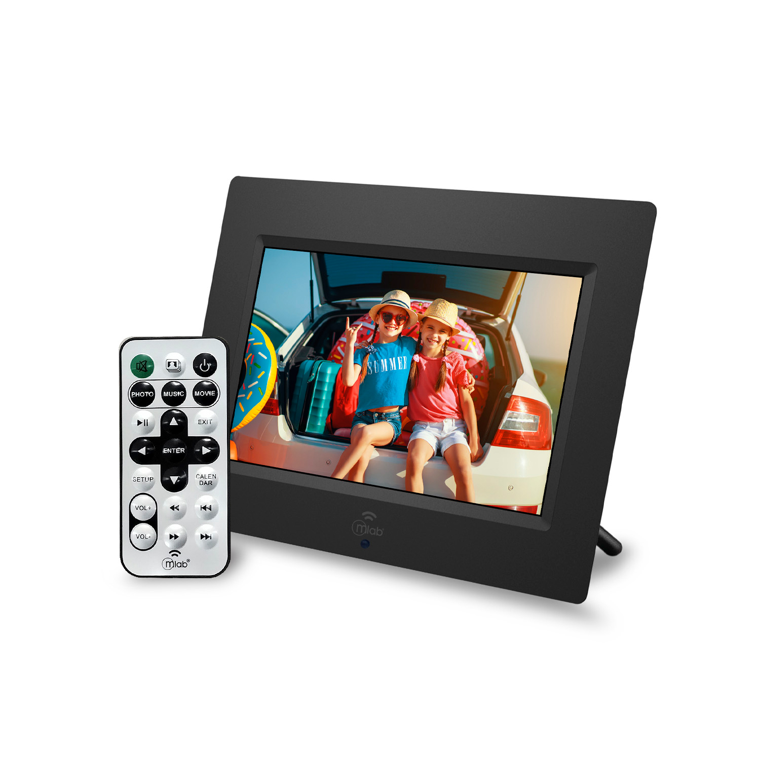 Marco Digital 7¨ Usb/Sd Marco Negro Pf-700U Mlab 1