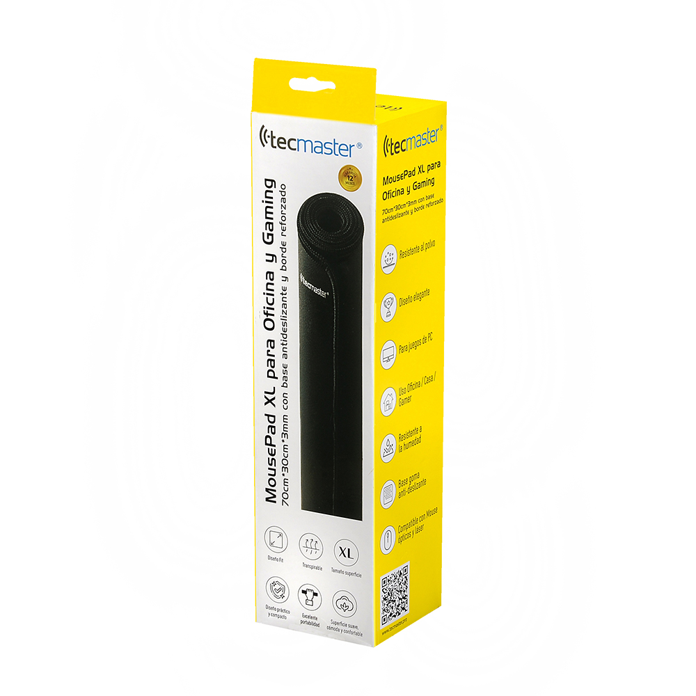 Mouse Pad Xl Antideslizante 70,30,03 Cm Tm-100556 Tecmaster 5