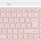 Combo Teclado + Mouse Mk470 Pink Logitech - Miniatura 2