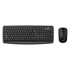 Combo Teclado + Mouse Smart Km-8100 2.4 Ghz Wireless Negro 1