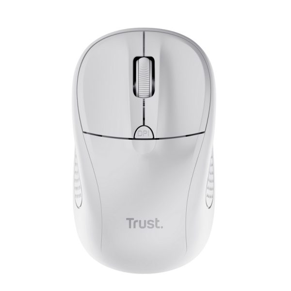 Mouse Trust Primo Inalámbrico Matt White 1