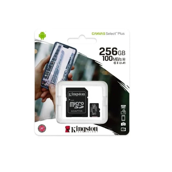 Memoria 256Gb Micro Sdxc (100Mb/S) Uhs-I U3 V30 A1 Canvas Select Plus 1