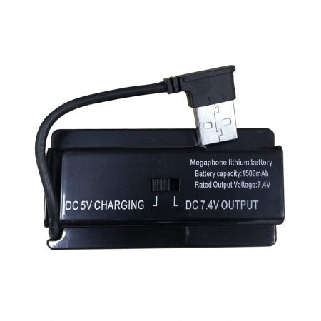 Megáfono Recargable 25W Con Micrófono (7292) 6