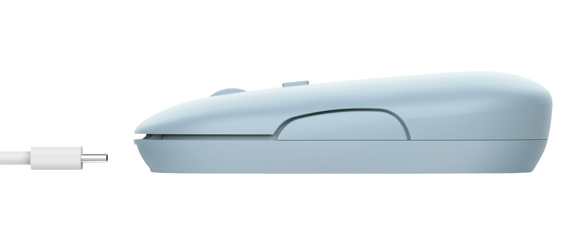 Mouse Trust Puck  Wrl-Bt Recargable Blue 3