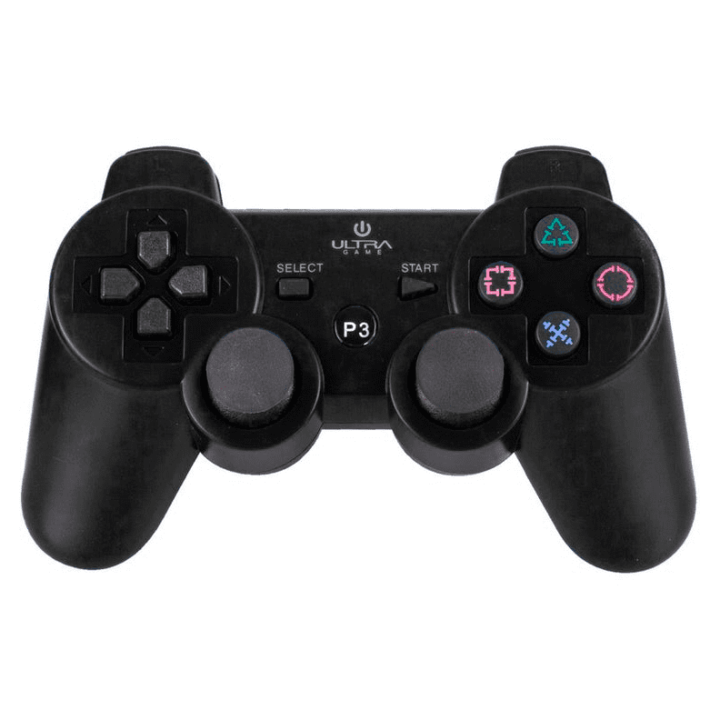 Control Ps3 Bluetooth Dualshock Negro Ultra 1